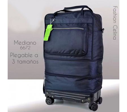 Maleta de Viaje Tamaño Mediano, ampliable hasta 3 tamaños c6672