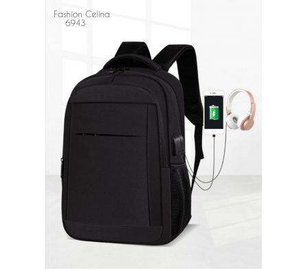Mochila Portanotebook con entrada USB y para Auriculares c6943