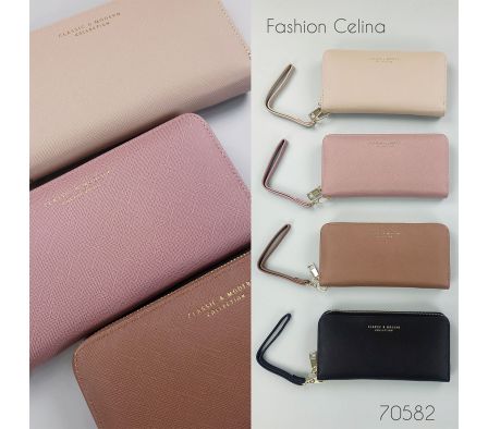 Billetera Femenina grande con asa c70582