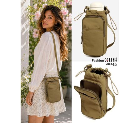 Bolso Bandolera con portabotellas c20243