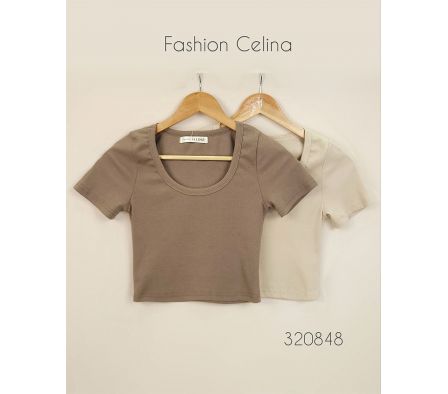 Blusa Crop Top Femenina PROMO c320848