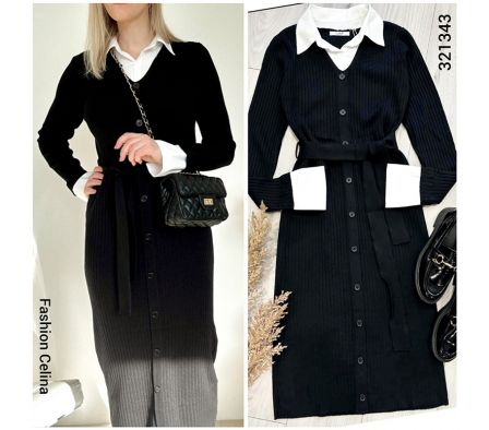 VESTIDO CON HILO C321343