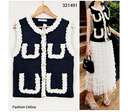 BLUSA CHALECO FEMENINO C321491