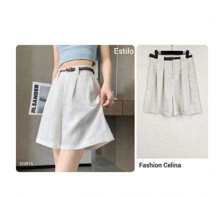 Short Femenino con Cinto C322015