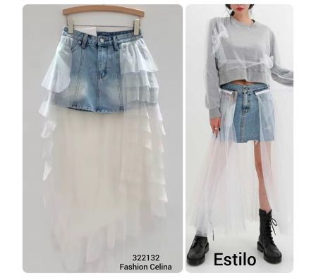 POLLERA FEMENINA C322132