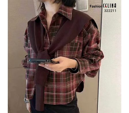 Camisa Conjunto de Dos Piezas Femenina C322211