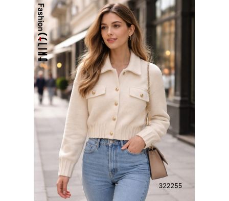 CAMPERA de HILO FEMENINO C322255