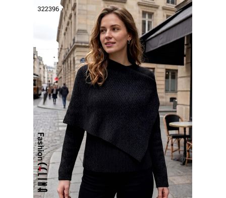 Twin set. Sueter con Poncho c322396