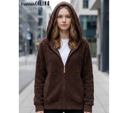 CAMPERA MOLETON FEMENINA C322670