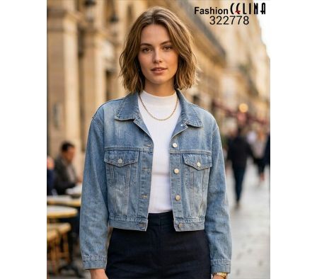 CHAQUETA Jean FEMENINA C322778