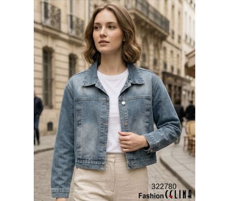CHAQUETA JEAN FEMENINA C322780