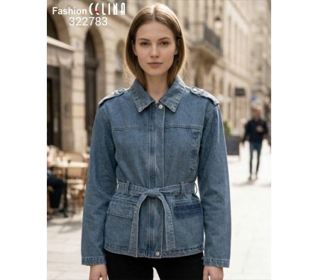 CHAQUETA JEAN FEMENINA C322783