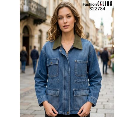CHAQUETA JEAN FEMENINA C322784