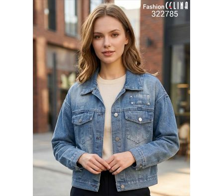 CHAQUETA JEAN FEMENINA C322785