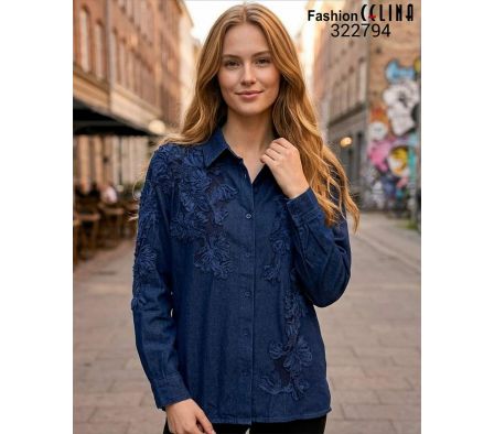CAMISA Jean FEMENINA C322794