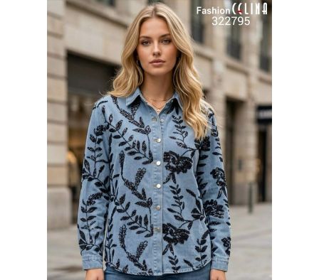 CAMISA Jean FEMENINA C322795