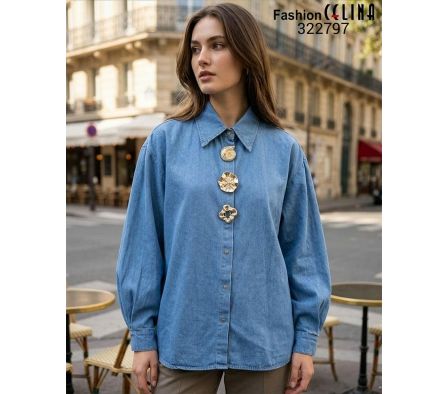 CAMISA Jean FEMENINA C322797