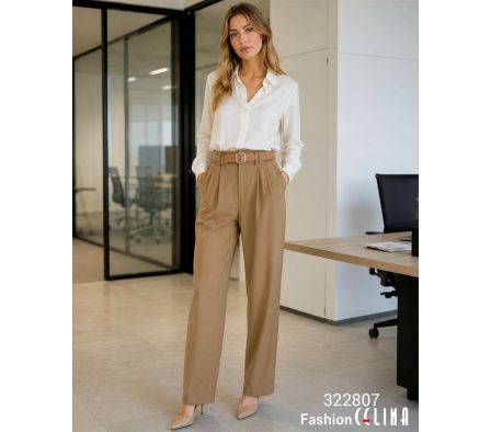 Pantalón Femenino con cinto c322807