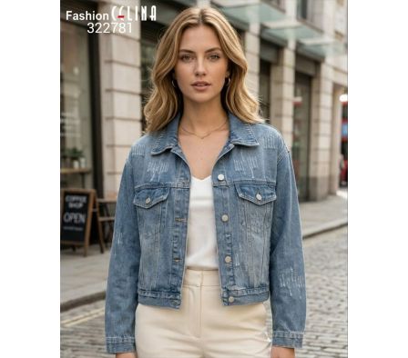 CHAQUETA Jean FEMENINA C322781