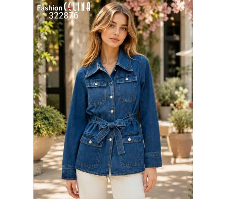 CHAQUETA Jean FEMENINA C322876