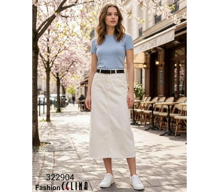 POLLERA JEAN FEMENINA C322904