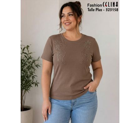 BLUSA FEMENINO Talle Plus C323158