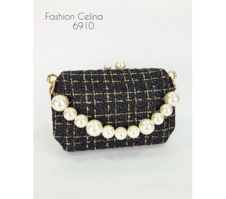 CARTERA DE FIESTA TWEED C6910