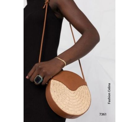 CARTERA ESTILO CESTA C7361