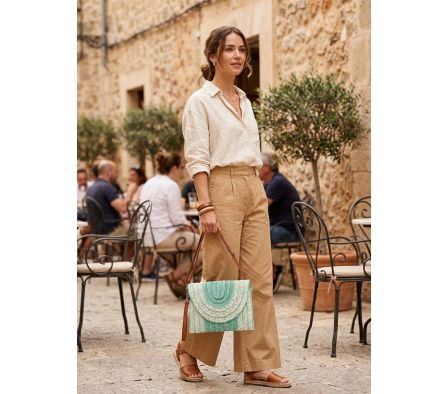CARTERA ESTILO CESTA C7363