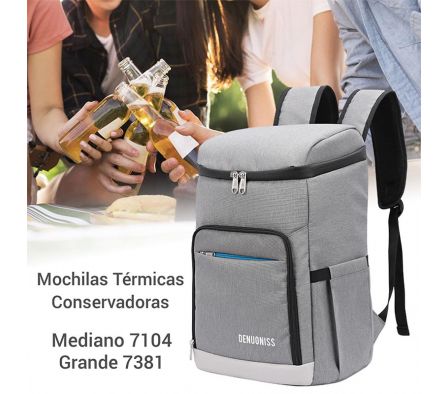 Mochila Térmica Conservadora, tamaño Grande c7381