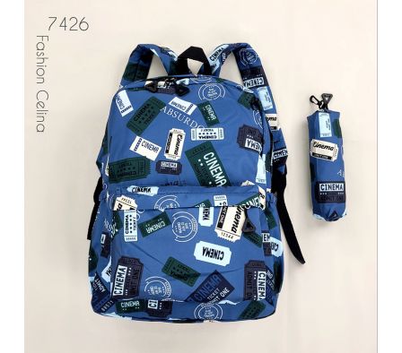 MOCHILA CON CARTUCHERA C7426