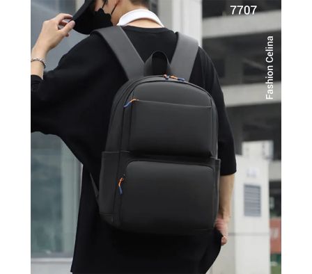 MOCHILA MASCULINA DE CUERO SIMIL C7707