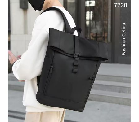 MOCHILA MASCULINA DE CUERO SIMIL C7730