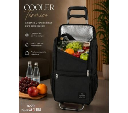 Bolso térmico con ruedas desmontables C8229