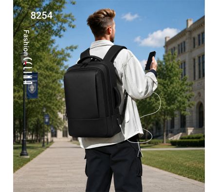 Portanotebook Mochila Maleta con entrada USB C8254